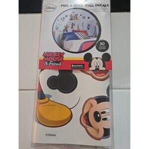 RoomMates 30pc Mickey Mouse & Friends Removable & Repositionable Wall Decals!